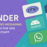 Zender – AI-Powered WhatsApp & SMS Messaging SaaS for Automation, Chatbots, and Marketing PHP Script