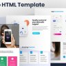 Alice – App Landing Page HTML Template