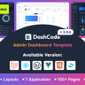 DashCode – React, Vuejs, NextJs, Laravel, HTML, Tailwind Dashboard Template