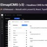 ElmapiCMS – Headless CMS for Building Content API PHP Script