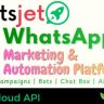WhatsJet SaaS Nulled – A WhatsApp Marketing Platform with Bulk Sender Script