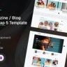 Magzin – Creative Magazine & Blog HTML Template