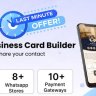 Infy vCard SaaS – Digital Business Card Builder PHP Script