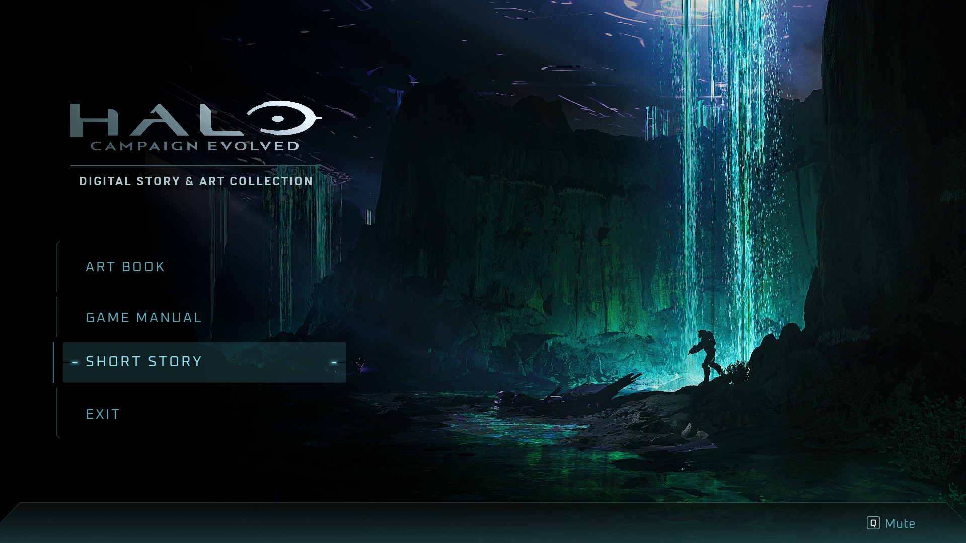 Screenshot from the Halo: Campaign Evolved art book