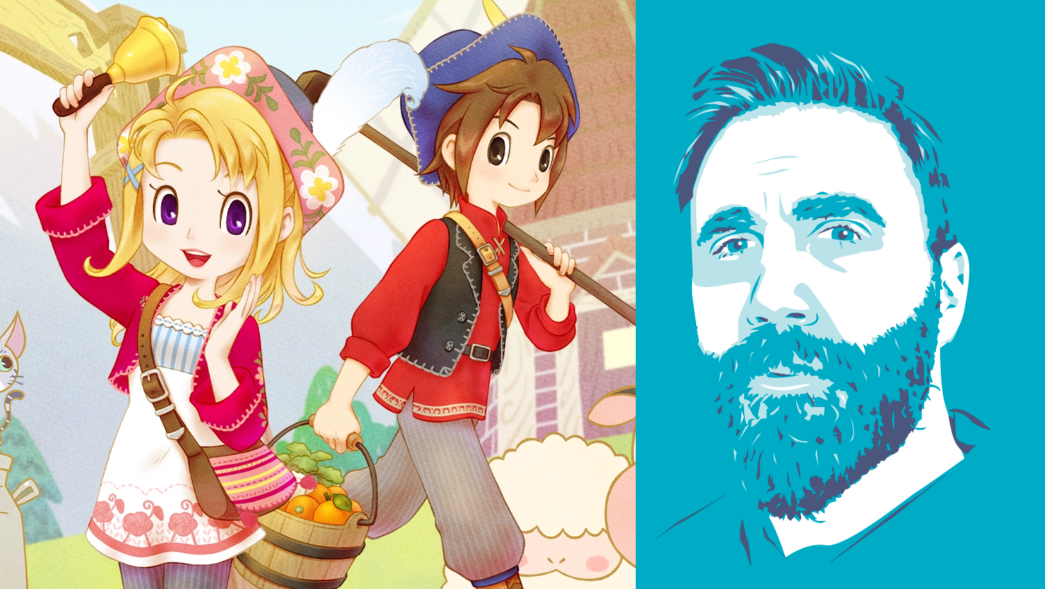 Story of Seasons: Grand Bazaar composite with headshot of PC Gamer writer Lincoln Carpenter Story of Seasons: Grand Bazaar composite with headshot of PC Gamer writer Lincoln Carpenter